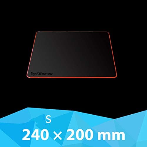 Mouse Pad, Resin Hard Surface Mouse Mat Polymer Silicone Bottom Gaming Mousepad No Smell Waterproof for Games, Office 24 x 20cm (9.5 x 7.8in)