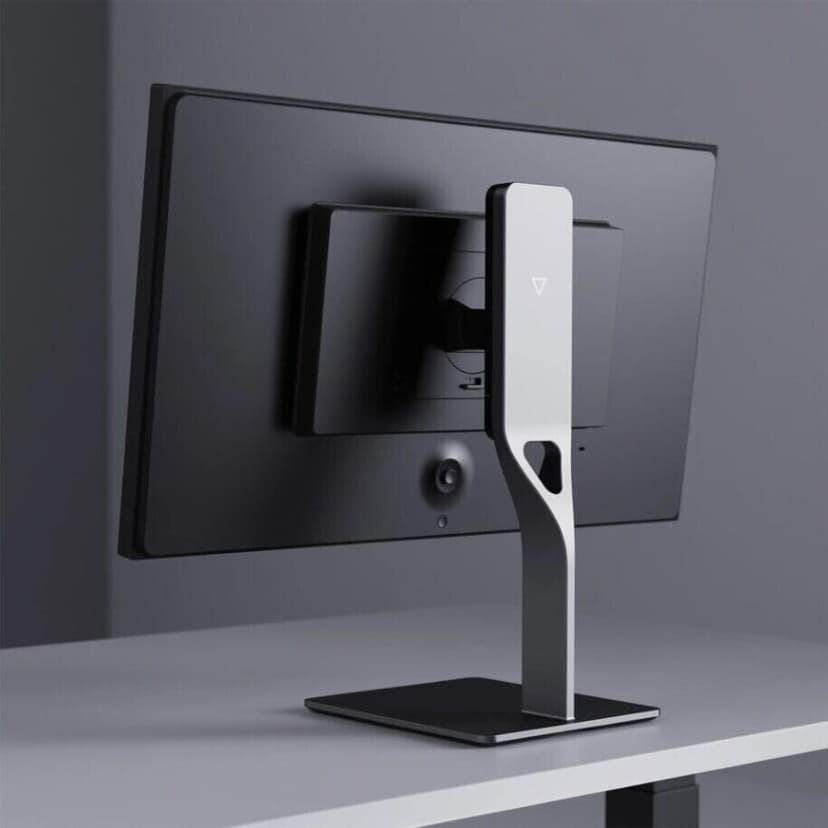 DOUGH Spectrum One 27-Inch Gaming Monitor - 4K HDR, 144Hz Refresh Rate, 1ms Response, IPS Panel, Freesync Premium Pro, USB-C Docking, DisplayPort, HDMI (Eve Spectrum) (Monitor with Stand, Glossy)