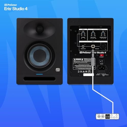 PreSonus Eris Studio 4 4.5-inch 2-Way Active Studio Monitor with EBM Waveguide