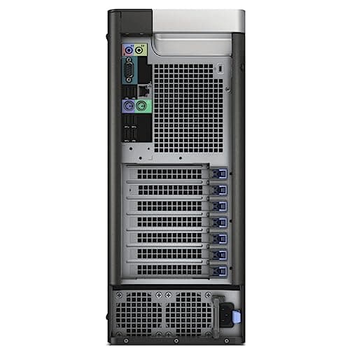 Dell Precision T5810 Mid-Tower Workstation - Intel Xeon E5-1650 v3 3.5GHz 6 Core Processor, 32GB DDR4 Memory, 512GB SSD, Nvidia Quadro K2200 Graphics Card, Windows 10 Pro. (Renewed)