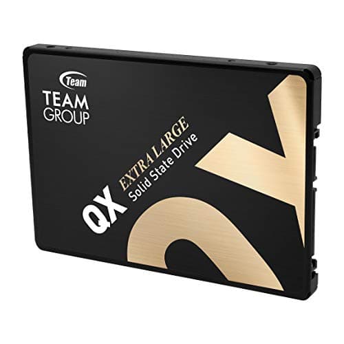 TEAMGROUP QX 4TB 3D NAND QLC 2.5 Inch SATA III Internal Solid State Drive SSD R/W Speed up to 560/500 MB/s 1000TBW Laptop & PC Desktop T253X7004T0C101