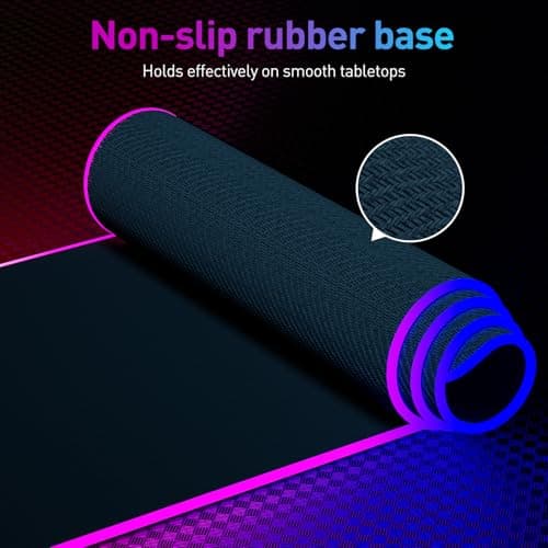 RGB Mousepad Led Mouse Pad, Large Mouse Pad,Led and Big Mouse mat