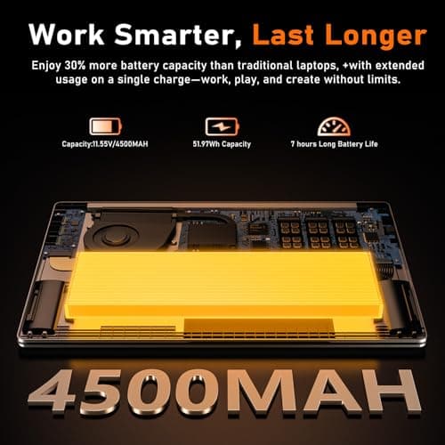 2025 Gaming Laptop 16 Inch Laptop Computer with AMD Ryzen 7 5825U Processor, 16GB DDR4, 1T SSD, FHD Display 1920*1080P, Windows 11 PRO, WiFi 6, Backlit Keyboard HDMI, for Student, Office, Business