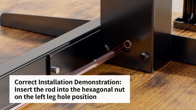 Veken 47.2" Standing Desk Electric, Height Adjustable Sit Stand Up, Wood Desktop, Work Home Office, Computer PC Table, Writing Rising Desks, Brown