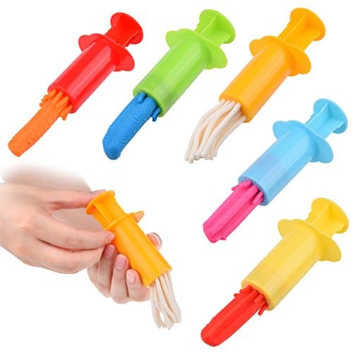 Kare & Kind® Set of 10 pcs Smart Dough Tools Kit with Extruder Machine (10 Extruder Tools)