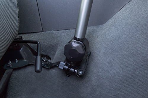 Mount-It! Laptop Vehicle Mount, No-Drill Computer Seat Mount, Full Motion Adjustable Design for Auto, Truck, Car, Van Use