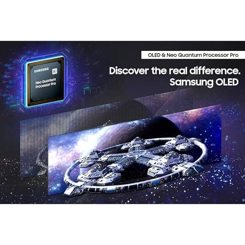 Samsung 49" Odyssey OLED G9 (G95SC) Series Curved Smart Gaming Monitor w QD-OLED, 240Hz, 0.03ms, AMD Freestyle Premium Pro, G-Sync Compatible, Dual QHD, Neo Quantum Processor Pro, LS49CG954SNXZA