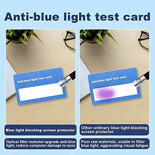 Anti Blue Light Screen Filter, Universal Blue Light Blocking Screen Protector Panel for 23, 23.6, 23.8, 24 inches Diagonal Desktop Computer LED PC Monitor- Widescreen Monitor Frame Hanging Type