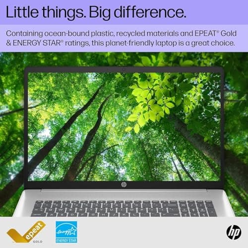 HP 17.3" Touchscreen Laptop, AMD Ryzen 5 7530U, 32GB DDR4 RAM, 1TB SSD, ‎AMD Radeon Graphics, Bluetooth, WiFi 6, HDMI, Numeric Keypad, Webcam, Windows 11 Pro