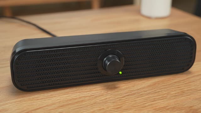 1Mii Computer Speakers for Desktop Laptop Tablet, USB Powered PC Speakers, Small Speakers Wired with Volume Control for Cellphone Pad MP3, Stereo Sound with 3.5mm Audio Plug for Windows Mac Linux PCs