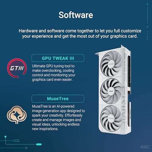 ASUS The SFF-Ready Prime GeForce RTX™ 5070 12GB GDDR7 White OC Edition Graphics Card (PCIe® 5.0, 12GB GDDR7, HDMI®/DP 2.1, 2.5-Slot, Axial-tech Fans, Dual BIOS)