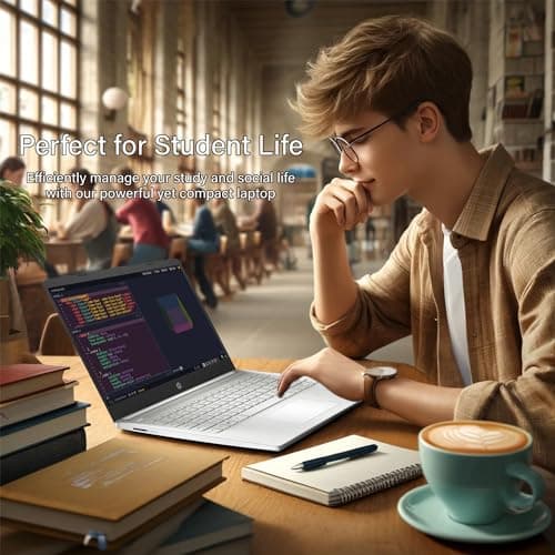 HP 14 Ultrabook • Intel 4-Core CPU • Back to School Limited Edition with Microsoft 365 • 16GB RAM • 1.6TB Storage (128GB OnBoard withHP 512GB P500 Portable SSD + 1TB OneDrive) • Win11 Pro • Silver