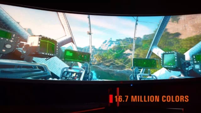 Deco Gear 49" Curved Ultrawide 5K Gaming Monitor, 32:9, 120 Hz, 101% NTSC 100% sRGB, Adjustable, Home Office and Entertainment Workstation