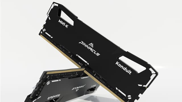 Timetec Pinnacle Konduit 32GB KIT(4x8GB) DDR4 3200MHz PC4-25600 CL16-18-18-38 XMP2.0 Overclocking 1.35V Compatible for AMD and Intel Desktop Gaming PC Memory Module RAM - Black