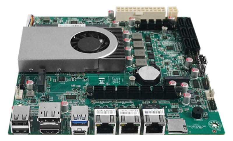 1 * 10G 2*i226-V 2.5G 3LAN Intel Low Power N150 NAS Motherboard 6-Bay 6*SATA3.0 2*M.2 NVMe 1*DDR5 Soft Router Firewall ITX Mainboard