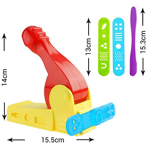 Set of 10 pcs Smart Dough Tools Kit with Extruder Machine/Dough Tools (Extruder + Dough Tools)