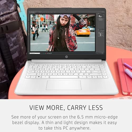 HP 2023 14 Laptop 14" FHD Display, 16GB RAM, 1TB SSD, AMD Ryzen 3 Processor Upto 3.5GHz, Type-C, HDMI, Fast Charge, 10 Hrs Long Battery Life, Windows 11 (Renewed)