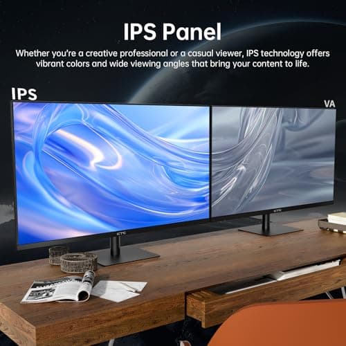 32 Inch 2K Computer Monitor, IPS 1440p Monitor with Ultra-Thin Bezels, HDR10, Freesync/G-sync, HDMI/DP Ports, Tilt Adjustable, Eyecare, Ideal for Business, Office, and Casual Gaming