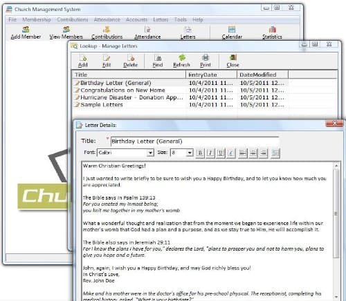 Church Management Software Professional Membership System; Church Facilities, Office, Bookkeeping and Finances Administration Software; PC Only CD-ROM; Single License (50,000 Members)