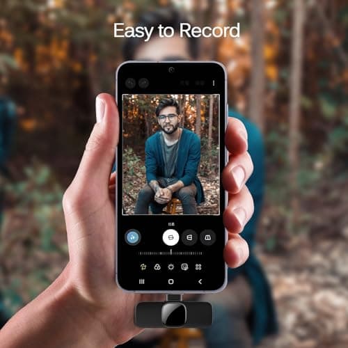 Professional Wireless Lavalier Lapel Microphone for iPhone, iPad, mini Video Recording Mic forInterview Video Podcast Vlog YouTube&Livestream, Noise Reduction, Plug &Play