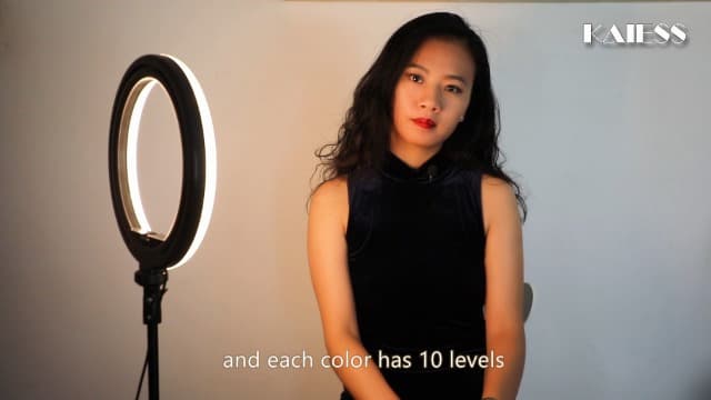 Kaiess 10.2" Selfie Ring Light with 65" Adjustable Tripod Stand & Phone Holder for Live Stream/Makeup, Upgraded Dimmable LED Ringlight for Tiktok/YouTube/Zoom Meeting/Photography