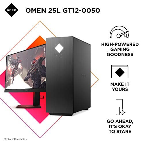 25L Gaming Desktop PC, AMD Radeon RX 5700, AMD Ryzen 7 3700X, HyperX 16 GB DDR4 RAM, 1 TB SATA Hard Drive & 512 GB PCIe NVMe SSD, Windows 10 Home, VR Ready, RGB Lighting (GT12-0050, 2020 Model)