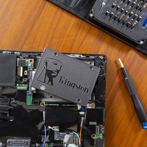 Kingston 480GB A400 SATA 3 2.5" Internal SSD SA400S37/480G - HDD Replacement for Increase Performance