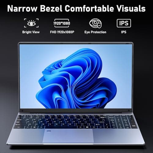 Gaming Laptop,15.6 Inch Laptop Computer,16GB RAM 512GB SSD,N5095 4C/4T Processor(up to 2.9Ghz),UHD Graphics,15.6” FHD 1920 * 1080 Display,WiFi 5,BT5.0,Backlit Keyboard,Fingerprint Unlock