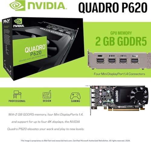 Dell Workstation 5060 PC Computer, Intel i5-8500, Editing/Design Nvidia Quadro P620, Crucial 32GB RAM, 1TB NVMe M.2, Windows 11 Pro, WiFi, Cherry Keyboard & Mouse, Office Desktop Computers (Renewed)