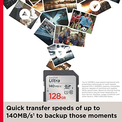 Sandisk Ultra 128 Gb Sdxc Uhs-I Class 10, W128277429 (10)