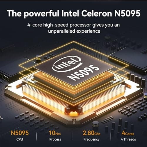 Laptop Computer 15.6'' HD Display, Intel UHD Graphics, Intel Celeron N5095 4-Core Processor, 12GB RAM, 512GB SSD up to Expandable 1TB, WiFi, 180°Open Angle, Windows 11 Laptop, Gray