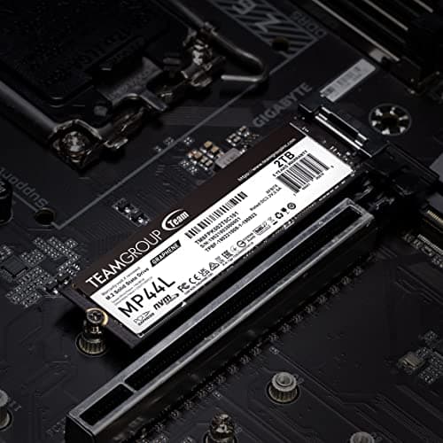 TEAMGROUP MP44L 500GB SLC Cache NVMe 1.4 PCIe Gen 4x4 M.2 2280 Laptop&Desktop SSD (R/W Speed up to 5,000/3,700MB/s) TM8FPK500G0C101