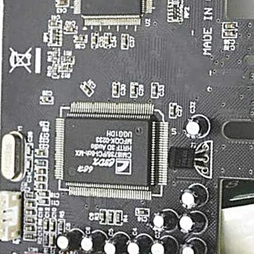 5.1 Internal Sound Card for Windows 10 with Low Profile Bracket, 3D Stereo PCI-E, CMI8738 Chip 32/64 Bit Sound Card PCI, Photo color (500154344)