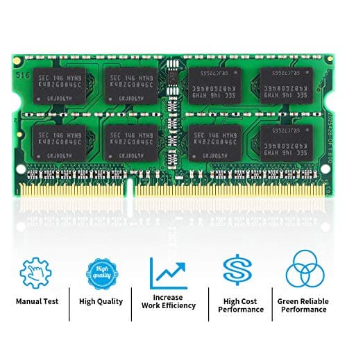 PC3-8500S DDR3 1066 8GB Kit (2x4GB) 1067MHz 1066MHz Sodimm RAM Compatible with Late 2008, Early/Mid/Late 2009, Mid 2010 MacBook, MacBook Pro, iMac, Mac Mini