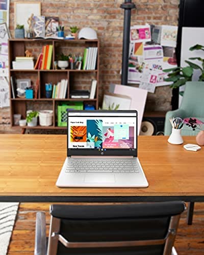 HP 14 Series 14" Touchscreen Laptop Intel Celeron N4020 4GB RAM 64 GB eMMC Pale Rose Gold