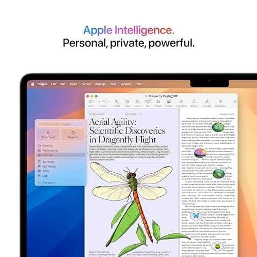 Apple 2025 MacBook Air 15-inch Laptop with M4 chip: Built for Apple Intelligence, 15.3-inch Liquid Retina Display, 16GB Unified Memory, 256GB SSD Storage, 12MP Center Stage Camera, Touch ID; Silver