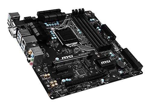 MSI Gaming Intel Skylake B150 LGA 1151 DDR4 USB 3.1 Micro ATX Motherboard (B150M Mortar)