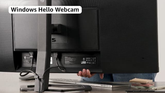 Philips 34E1C5600HE 34'' UltraWide QHD 21:9 Monitor with Built-in Windows Hello Webcam & Noise Canceling Mic, USB-C Docking, Stereo Speakers, 100Hz, 4-Year Advance Replacement