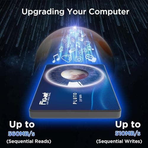 FX815 512GB SSD, 2.5" SATA SSD, Internal Solid State Drive, Up to 560MB/s, 3D NAND SLC Cashe, Compatible with Laptop & PC Desktop