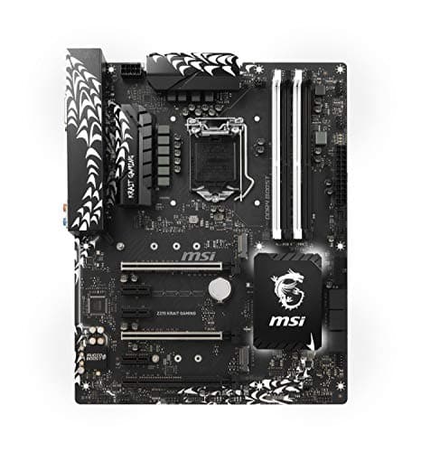 MSI Performance GAMING Intel 8th Gen LGA 1151 M.2 DVI HDMI USB 3.1 Gigabit LAN SLI CFX ATX Motherboard (Z370 KRAIT GAMING)