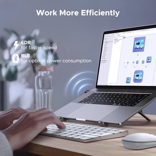 UGREEN USB Bluetooth Adapter for PC, Bluetooth 6.0 Dongle Receiver EDR & BLE, Plug & Play for Windows 11/10/8.1, for Headphone/Keyboard/Mouse/Speakers/Printer