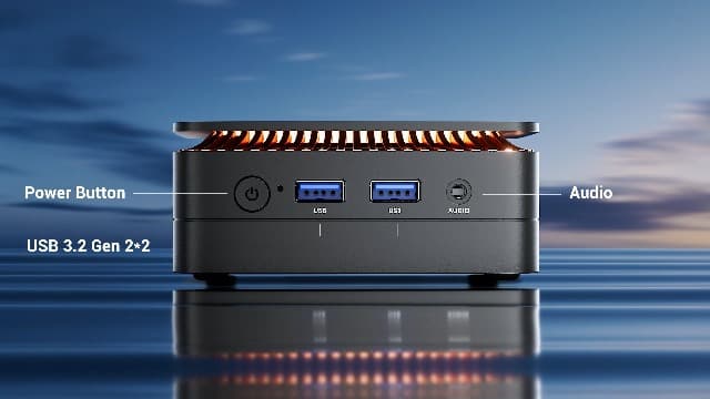 KAMRUI Mini PC, 16GB DDR4 RAM 512GB M.2 SSD, Mini Computer Intel Twin Lake N150 (Upgraded N100, 4 Cores, up to 3.6GHz), Desktop Computer Dual 4K, Ethernet, WiFi, Bluetooth for Business, Office, Home