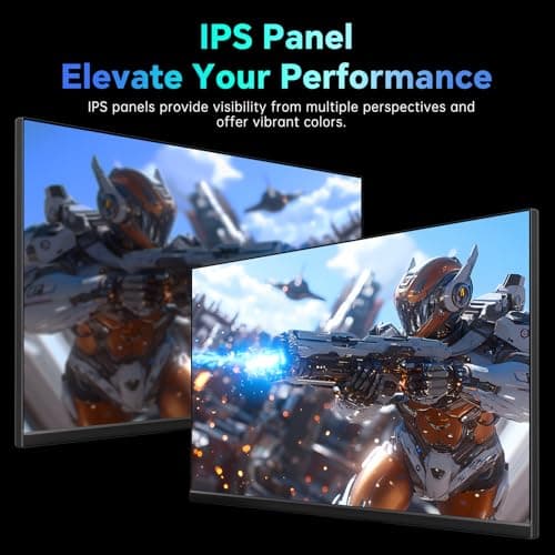 24.5 Inch FHD 100Hz IPS Computer Monitor, 1080P Eye Care PC Gaming Monitor, Adaptive-Sync, Low Blue Light, HDR, VESA Mount with HDMI VGA for Home Office, H25B7