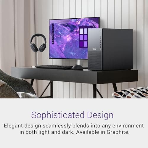 Dell Tower Plus EBT2250 Desktop - Intel Core Ultra 7 265, 1TB SSD, 32GB DDR5 RAM, Intel UHD, 1 Year Onsite Service & 6 Month Migrate, Windows 11 Home, 1-Year McAfee+Premium Protection - Black