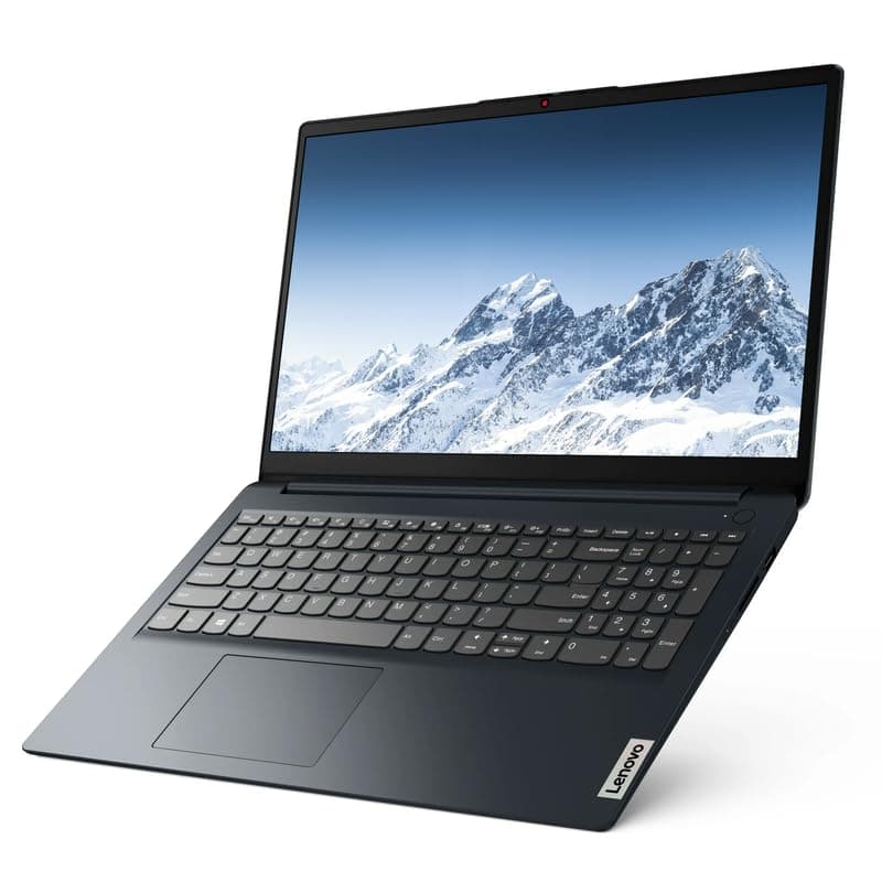 Lenovo 15.6" FHD IdeaPad Business Laptop Computer, Intel Core i5, Windows 11 Pro with Microsoft Office Lifetime Suite, PLUSERA Earphones, Blue (Intel Core i5, 40GB RAM | 1TB SSD)