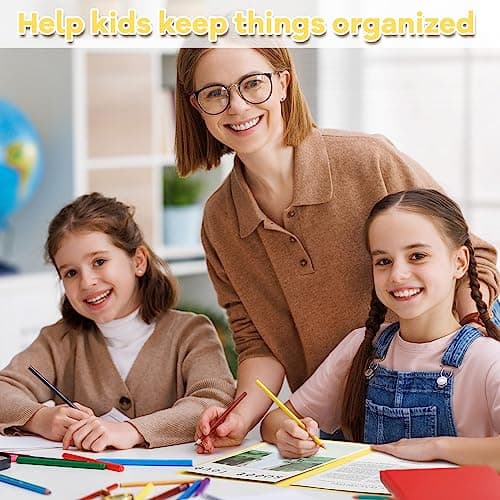 Henoyso 48 Pcs Folders Take Home Heavy Duty 2 Pocket Homework Folder for Students Parent Teacher Communication,11.8 x 9.45 Inch(Yellow)