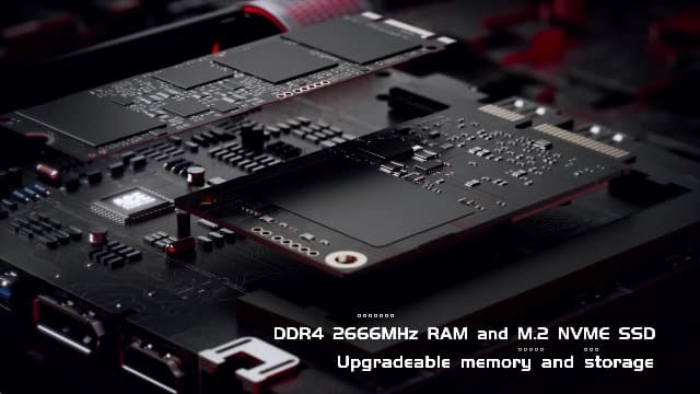 ACEMAGICIAN Gaming PC Ryzen Mini PC, AMD Ryzen 7 5700U 32GB DDR4 512GB NVME SSD Mini Desktop Computer,Windows 11 Mini PC Gaming [WiFi6/BT5.2] [4K UHD/RGB Lights/3 Adjustable Mode] Mini Computer