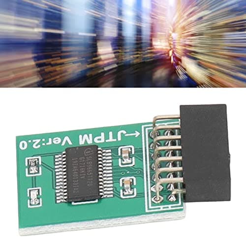 MSI TPM 2.0 Module Board for Win11 Green, Strong Encryption, 14 Pin LPC Interface, Compatible with PC