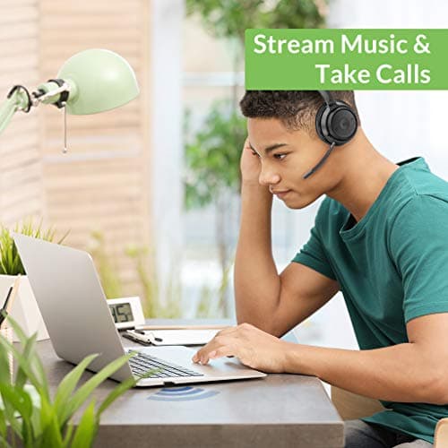 Avantree DG45 USB Bluetooth Adapter Dongle for PC, Computer, Desktop, and Laptop - Compatible with Windows 11/10/8.1/8 Only - Connects Bluetooth Headphones, Speakers, Keyboards, Mice, and Printers