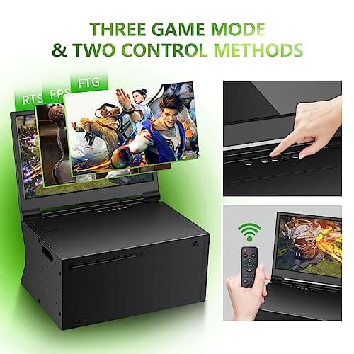 G-STORY 14‘’ Portable Monitor for Xbox Series X 4K Portable Gaming Monitor IPS Screen for Xbox Series X（not Included） with Two HDMI, HDR, Freesync Game Mode Travel (14“&4K for Xbox Series X)